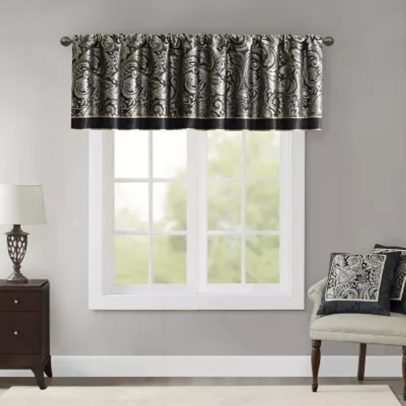Madison Park Whitman Rod Pocket Tailored Valance