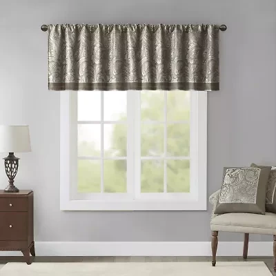 Madison Park Whitman Rod Pocket Tailored Valance