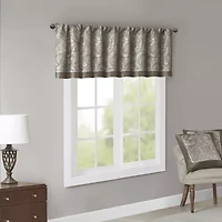 Madison Park Whitman Rod Pocket Tailored Valance