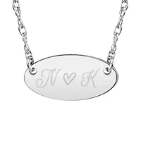 Womens 24K Gold Over Silver 18 Inch Pendant Necklace