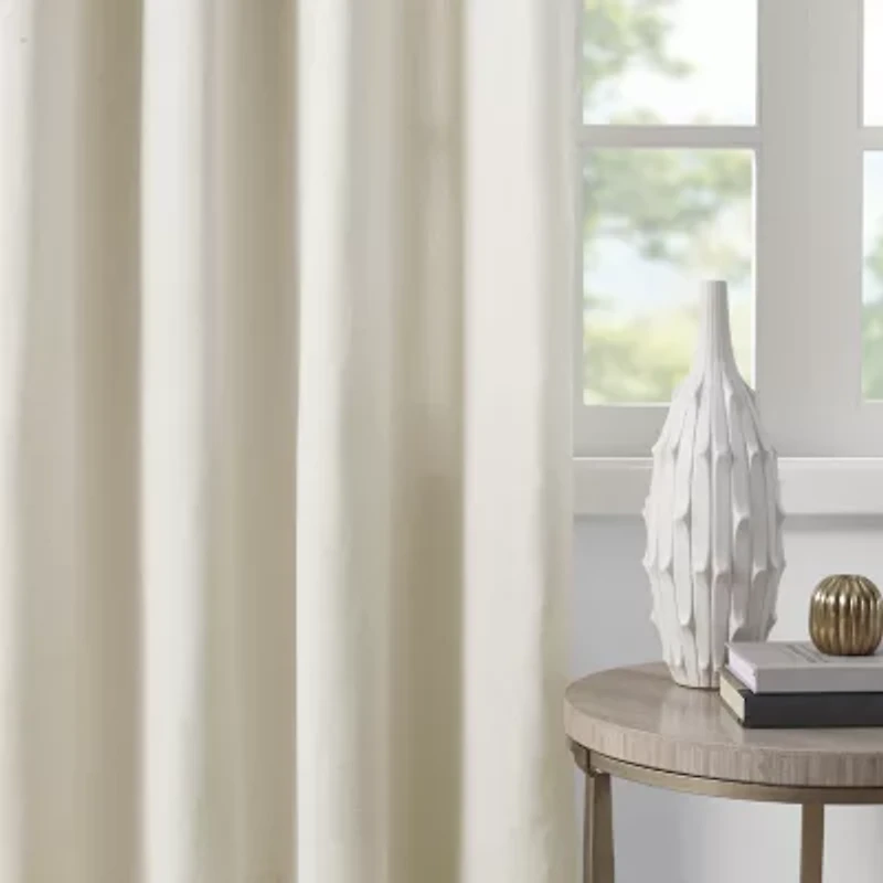 Madison Park Oslow Grommet Top Light-Filtering Single Curtain Panel