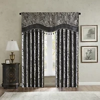 Madison Park Whitman Rod Pocket Scallop Valance