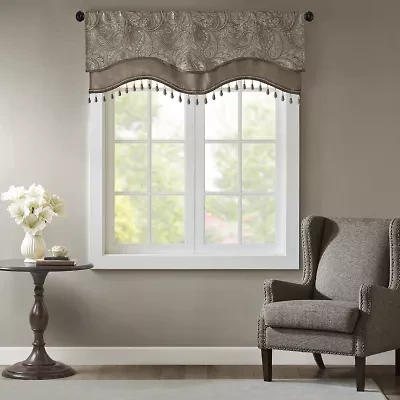Madison Park Whitman Rod Pocket Valance