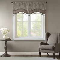 Madison Park Whitman Rod Pocket Valance