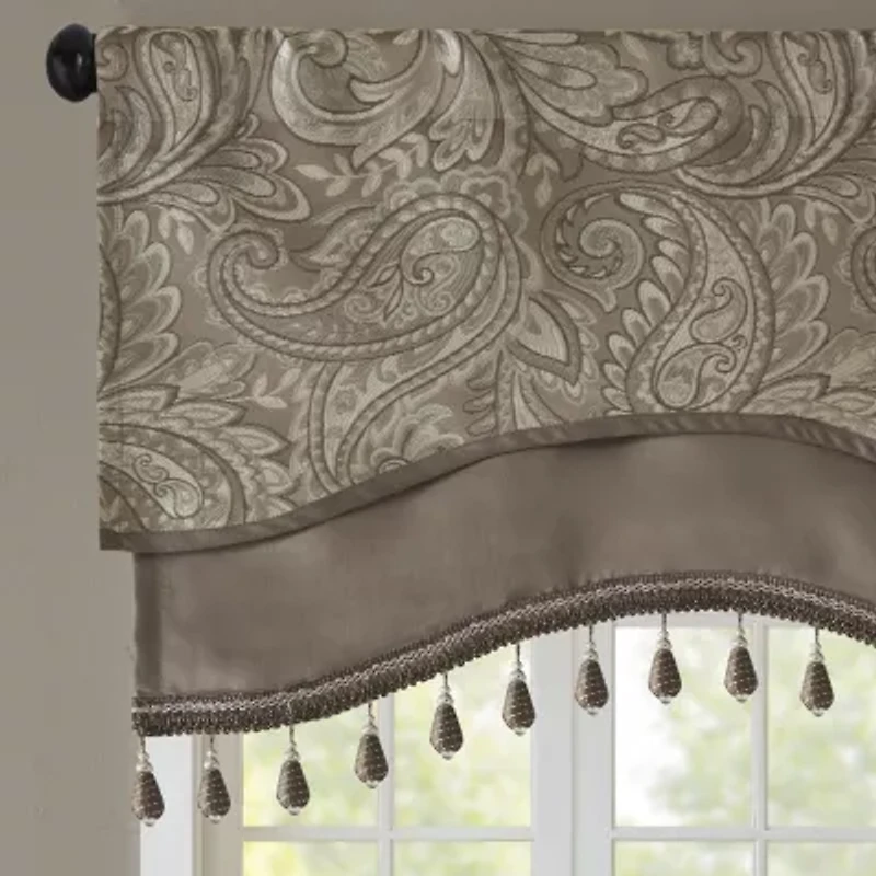 Madison Park Whitman Rod Pocket Valance
