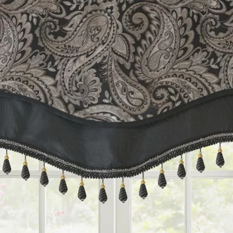 Madison Park Whitman Rod Pocket Scallop Valance