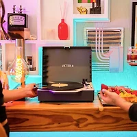 Victrola Re-Spin Sustainable Bluetooth Suitcase Record Player