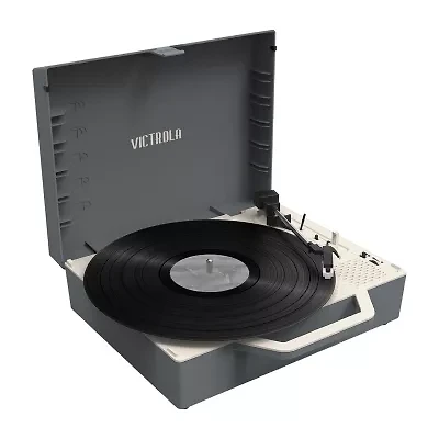 Victrola Re-Spin Sustainable Bluetooth Suitcase Record Player