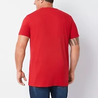 St. John's Bay Super Soft Pocket Mens Crew Neck Short Sleeve Quick Dry Big and Tall T-Shirt