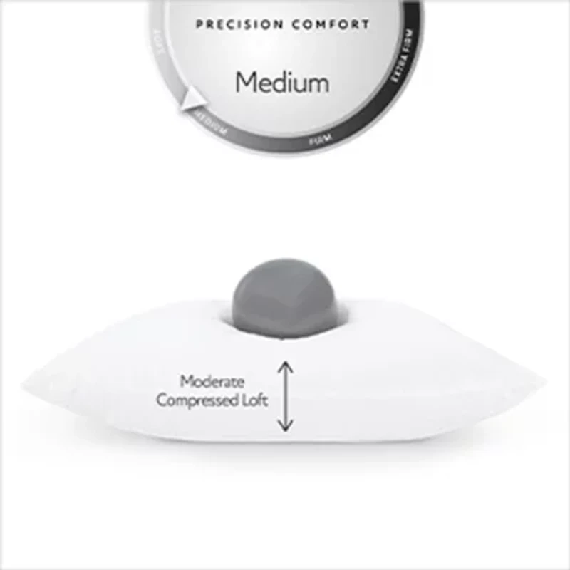 Fieldcrest Down Alternative Medium Density Bed Pillow