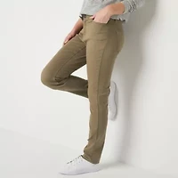 Liz Claiborne Womens Sara Mid Rise Slim Fit, Skinny Leg Jean