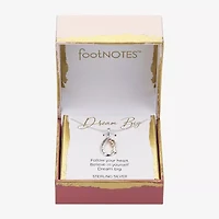 Footnotes Womens Sterling Silver Arrow Oval 16 Inch Pendant Necklace