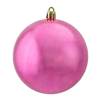 Northlight Pink Shiny Ball 12-pc. Christmas Ornament