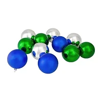 Northlight Multi 2-Finish Ball 50-pc. Christmas Ornament