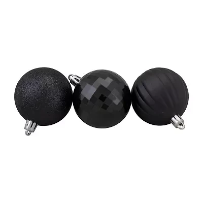 Northlight 3-Finish Ball 100-pc. Christmas Ornament