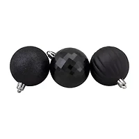 Northlight 3-Finish Ball 100-pc. Christmas Ornament