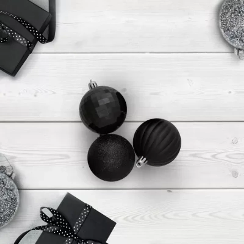 Northlight 3-Finish Ball 100-pc. Christmas Ornament