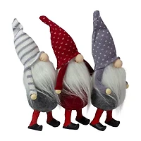 Northlight Standing Gnome 3-pc. Christmas Ornament