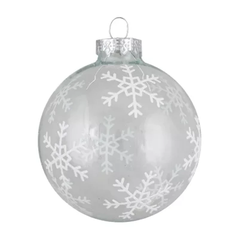 Northlight Glass Ball Hanging 4-pc. Christmas Ornament