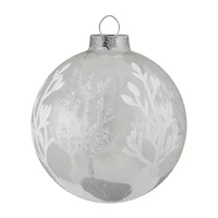 Northlight Glass 2-Finish Ball 4-pc. Christmas Ornament