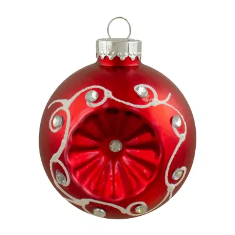 Northlight Retro Refleor Ball 6-pc. Christmas Ornament