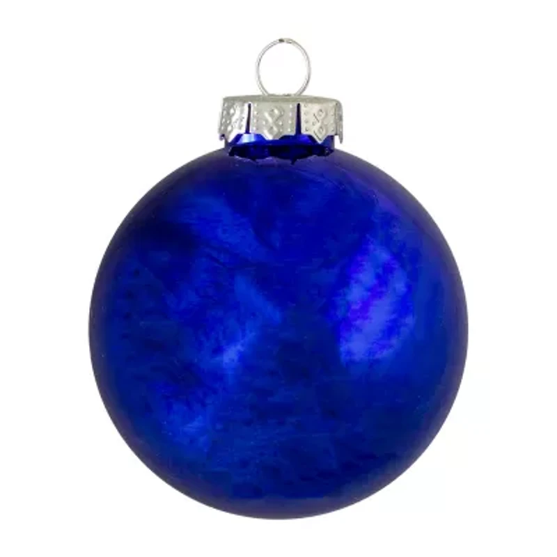 Northlight 2-Finish Glass Ball 4-pc. Christmas Ornament