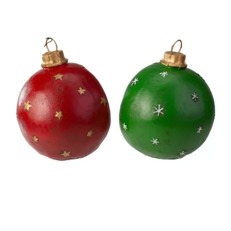 Northlight Led Winter Scene 2-pc. Lighted Christmas Ornament