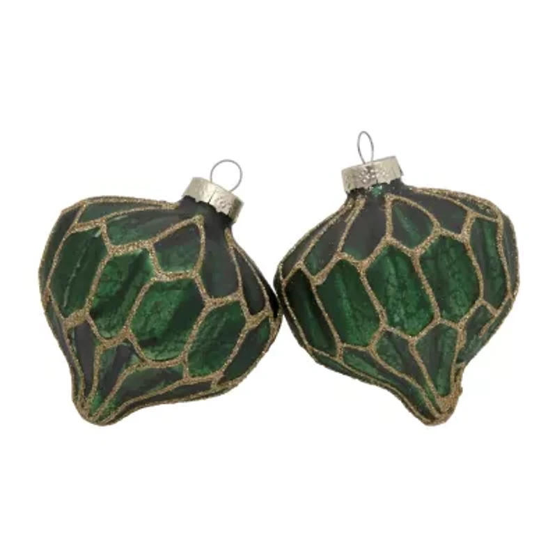 Northlight Kiwi With Onion And Finial 4-pc. Christmas Ornament