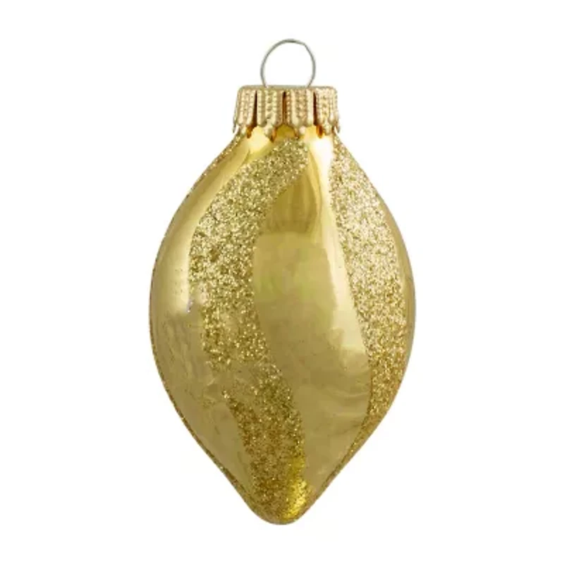 Northlight 2-Finish Finial Multi 9-pc. Christmas Ornament