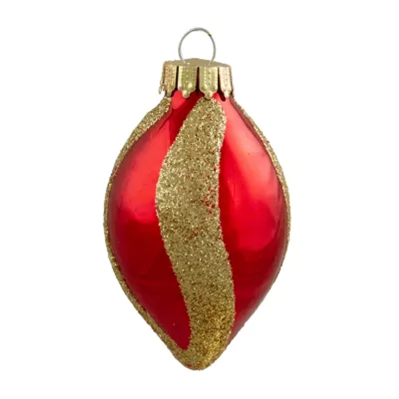 Northlight 2-Finish Finial Multi 9-pc. Christmas Ornament