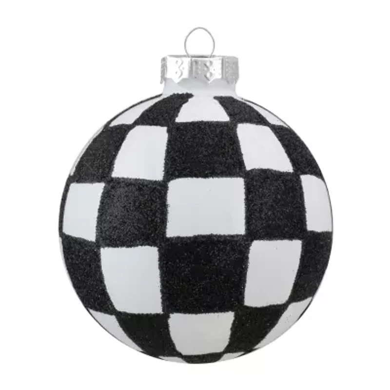 Northlight Textured Glass Ball 4-pc. Christmas Ornament