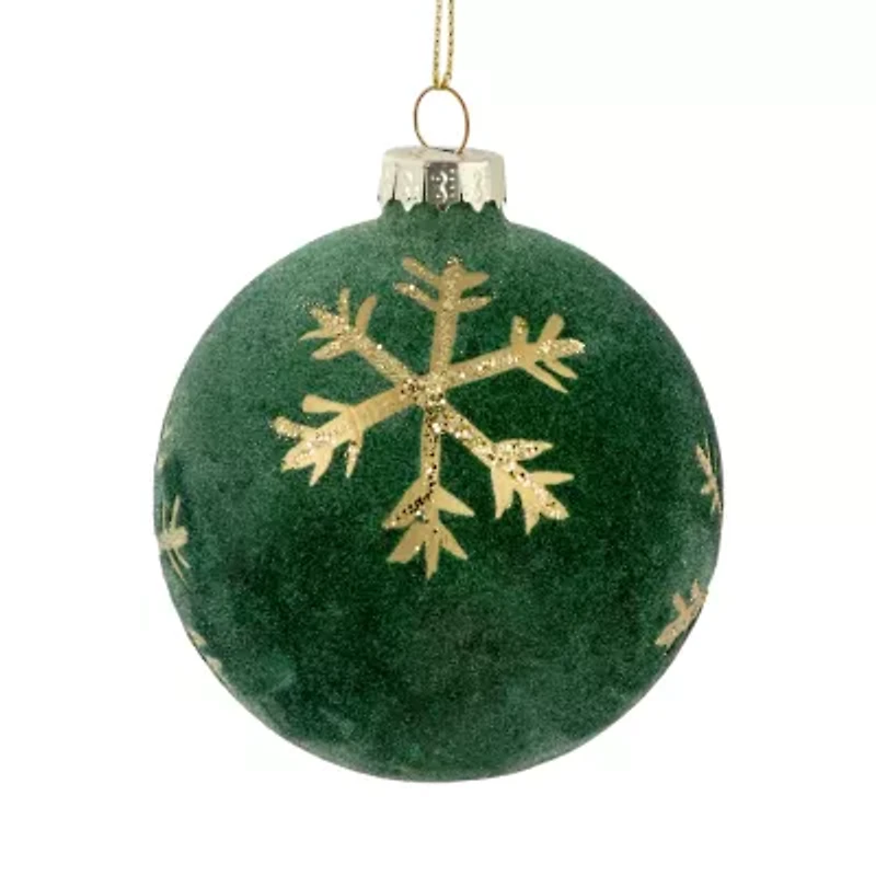 Northlight Ball With Snowflakes 4-pc. Christmas Ornament