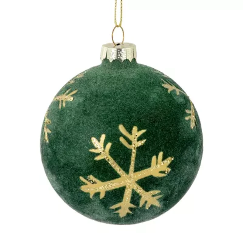 Northlight Ball With Snowflakes 4-pc. Christmas Ornament