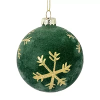 Northlight Ball With Snowflakes 4-pc. Christmas Ornament