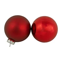 Northlight 3-Finish Glass Ball 96-pc. Christmas Ornament