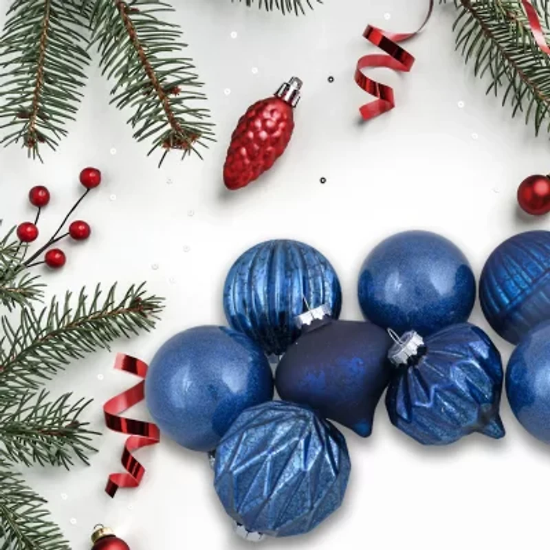 Northlight Finial And Glass Ball 12-pc. Christmas Ornament