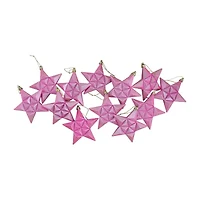Northlight Glittered Star 12-pc. Christmas Ornament