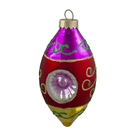 Northlight Refleor Glass Finial 3-pc. Christmas Ornament