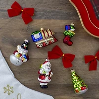 Northlight Festive Figurine 5-pc. Christmas Ornament