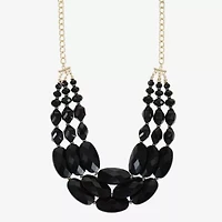 Mixit Gold Tone Womens 17 Inch Collar Necklace