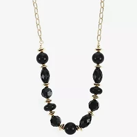 Mixit Gold Tone Womens 17 Inch Collar Necklace