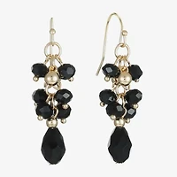 Mixit Gold Tone Womens Drop Earrings