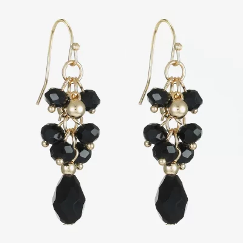 Mixit Gold Tone Womens Drop Earrings
