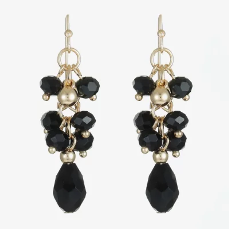 Mixit Gold Tone Womens Drop Earrings