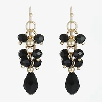 Mixit Gold Tone Womens Drop Earrings