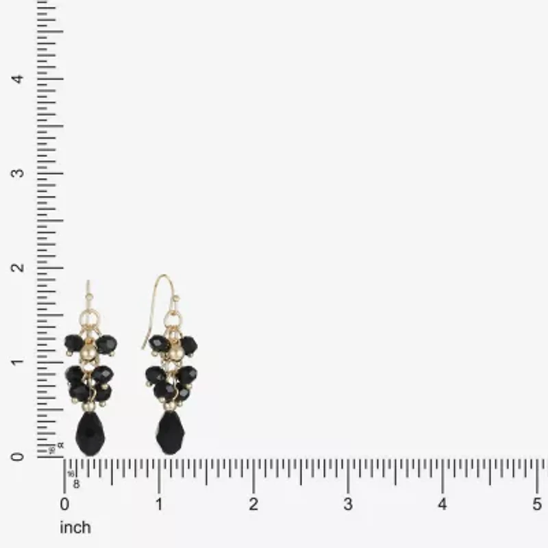 Mixit Gold Tone Womens Drop Earrings