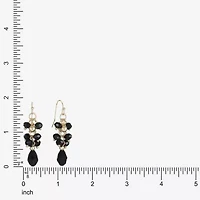 Mixit Gold Tone Womens Drop Earrings