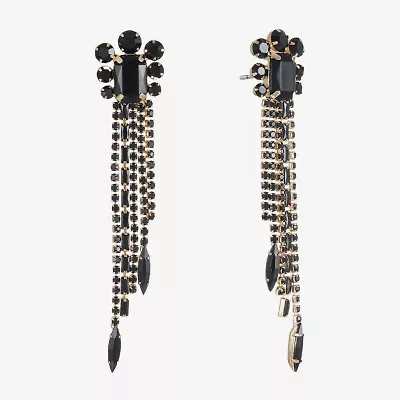 Mixit Gold Tone Womens Hypoallergenic Drop Earrings