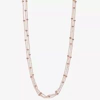 Liz Claiborne Layered Womens Inch Strand Necklace