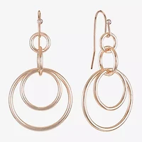 Liz Claiborne Orbital Womens Drop Earrings